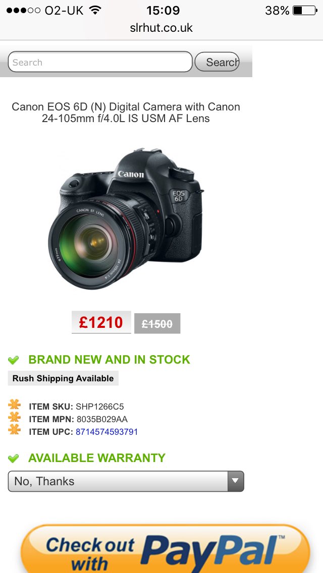 Motionlessqueen's tweet photo. Ugh I really want this, will definitely have to save though 😂👍 #canoneos6d #camera #photography https://t.co/NQF0QyMB3n