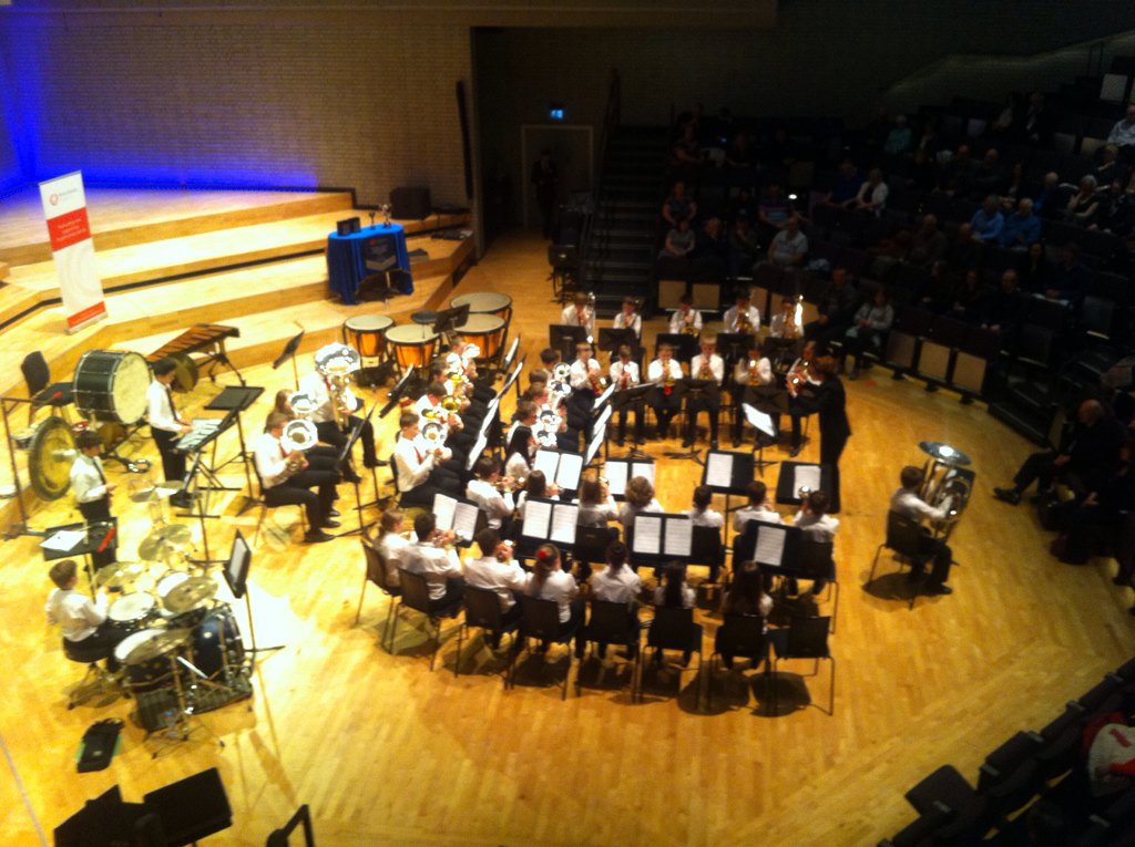 BB1887's tweet photo. Junior-Zach Schofield-Lea gives a fine performance of Dancing Elephants with @ellandband Junior Band #nybbc2016 https://t.co/E3jDl7C6Tb