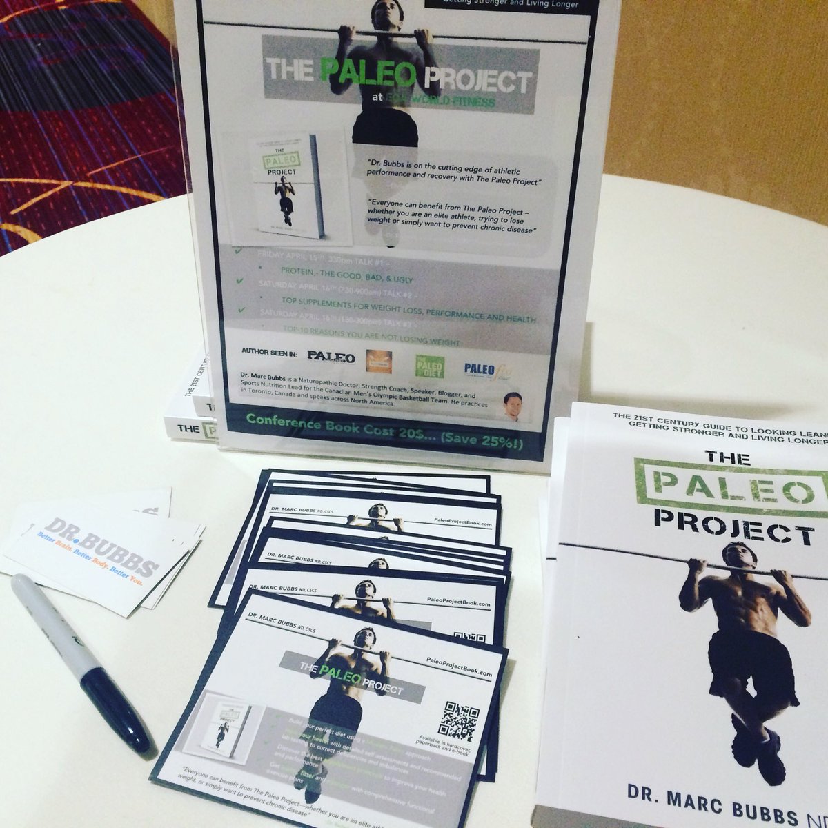 DrBubbs's tweet photo. Thanks @ECAworldfitness for another great year and to everyone who came out to my talks! #ECA2016 #PaleoProject https://t.co/TzohhWNF7R