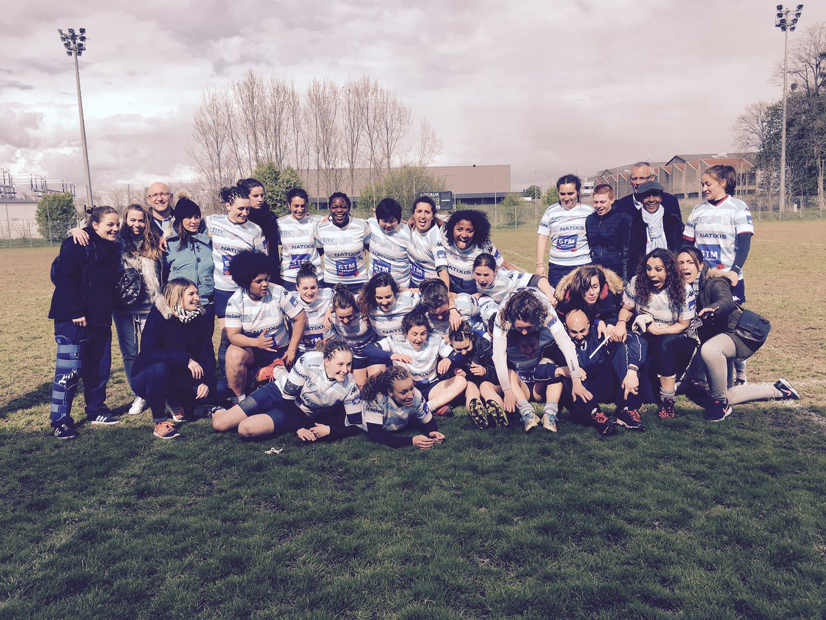 clairemacel's tweet photo. Rugby féminin nanterre s'impose face à Grenoble 16-8 et assure son maintien en D2 @VilleNanterre https://t.co/IkNgRoz0UQ