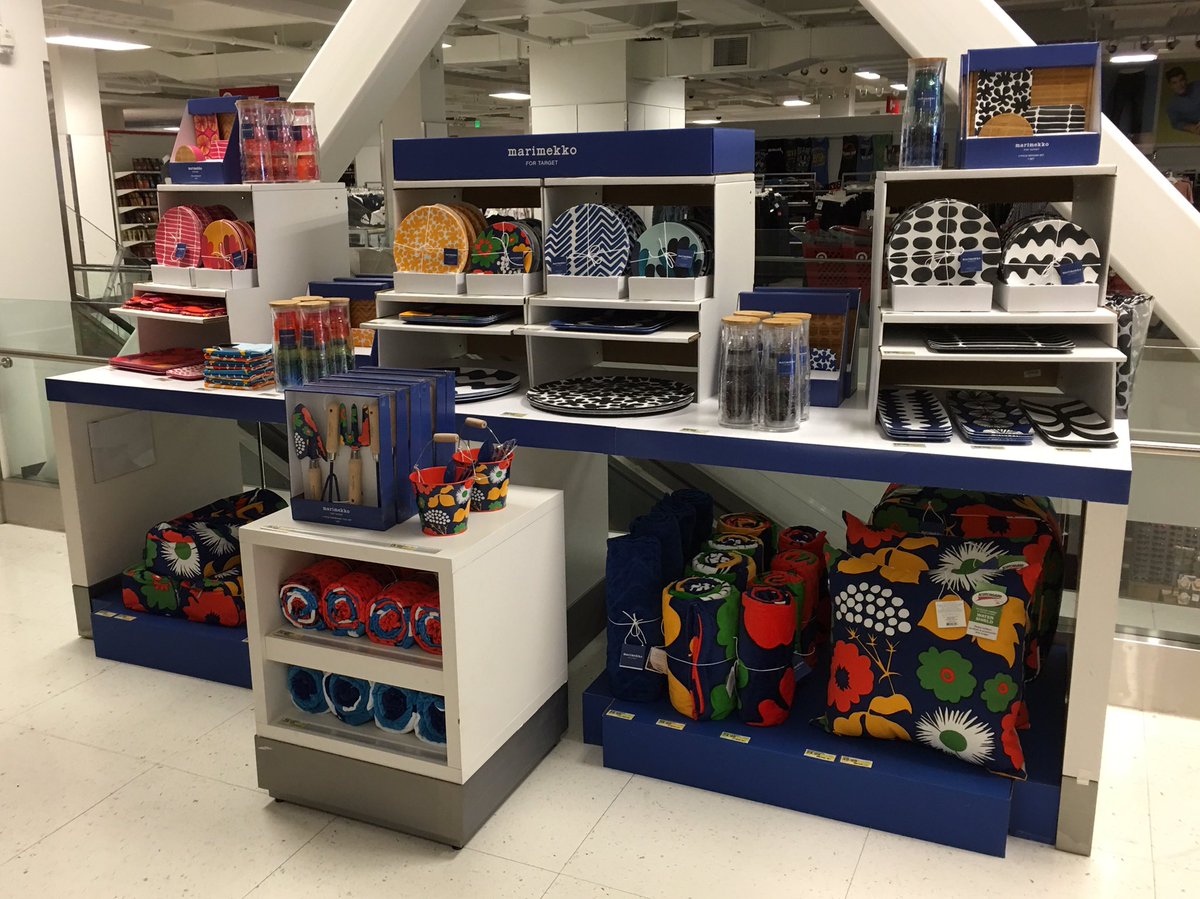 Come through! It's lit! Today <a href="/Target/">Target</a> launched the <a href="/marimekkousa/">Marimekko</a> designer collection. Summer fun prints and decor!