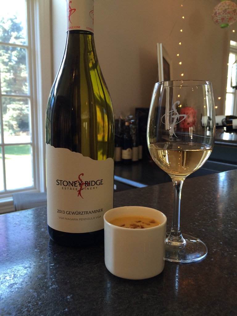 stoneyridgewine's tweet photo. In 20valley today? Stop in to sample our GewΓΌrz with @FarmtoTruck sweet potato coconut curry soup #GetFresh2016 https://t.co/7KK1VhaTkB