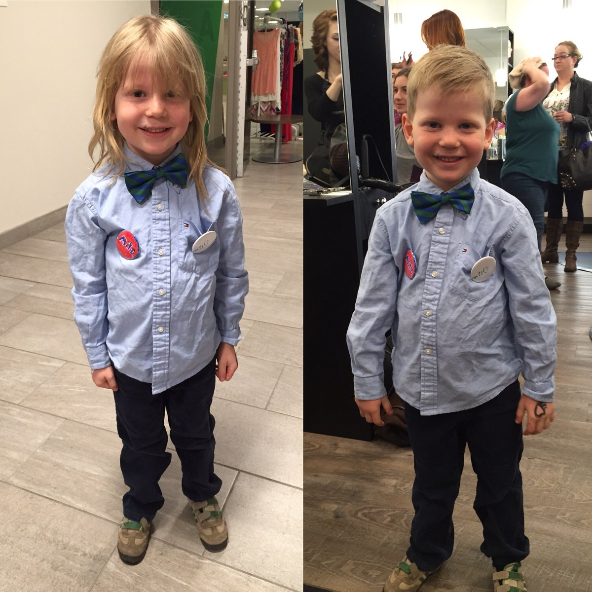 boomottawa's tweet photo. RT if you think this little guy is the most handsome with his new hairdo! 😍 @HairDonationOT #hairdonation #ottcity https://t.co/G8SHYMvCMK