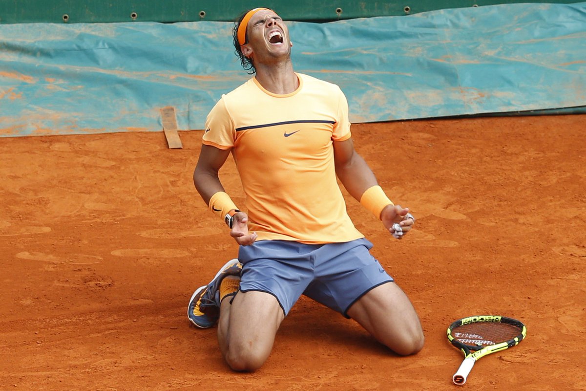 Immense.

It's nine Monte Carlo Masters titles for Rafa Nadal.

bbc.in/1Vbcu6l