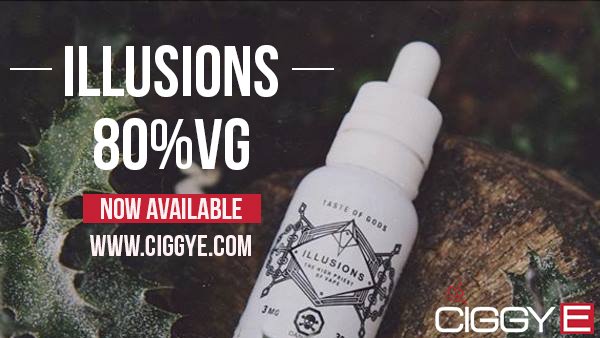 ILLUSIONS - Now Available

Premium #eliquid from Canda. Now available from #ciggye #vapeon

ciggye.com/collections/il…