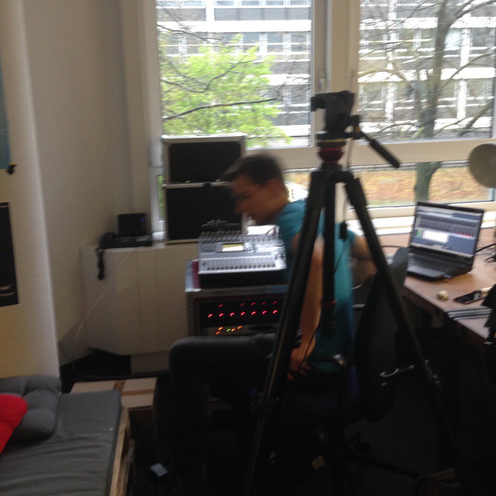 We are ready for today! Soundcheck is on