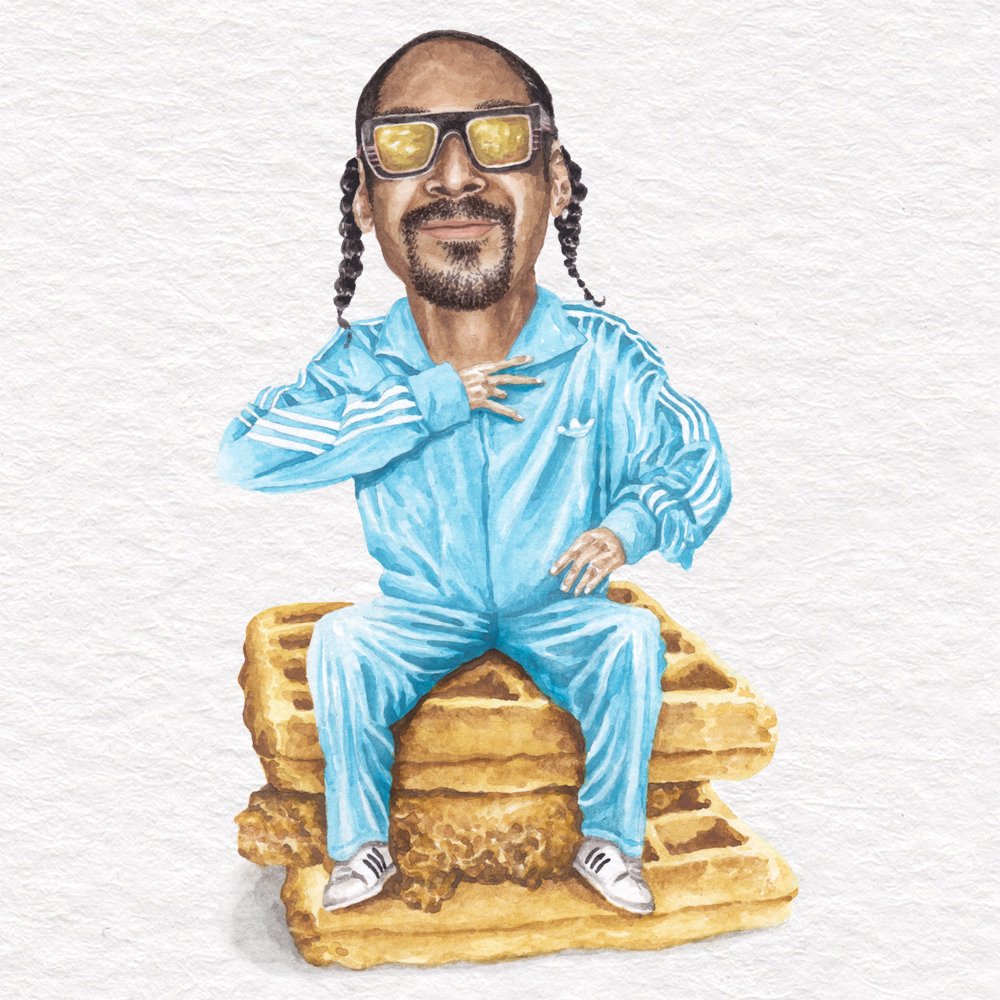 celebsonsammies's tweet photo. @SnoopDogg on a fried chicken and waffle sandwich https://t.co/XsC1i5SpbL @seriouspimp #snoopdogg @snoopdog #snoop https://t.co/tsnQpMpH6f