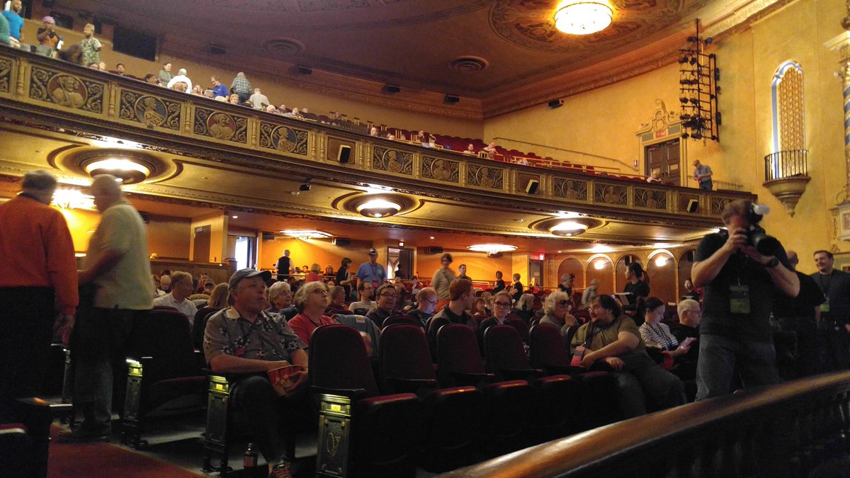 NorseMythNews's tweet photo. Your Friendly Neighborhood Norse Mythologist is about to play the big bass @ebertfest #Ebertfest2016 #Ebertfest https://t.co/jY15BzFL5G