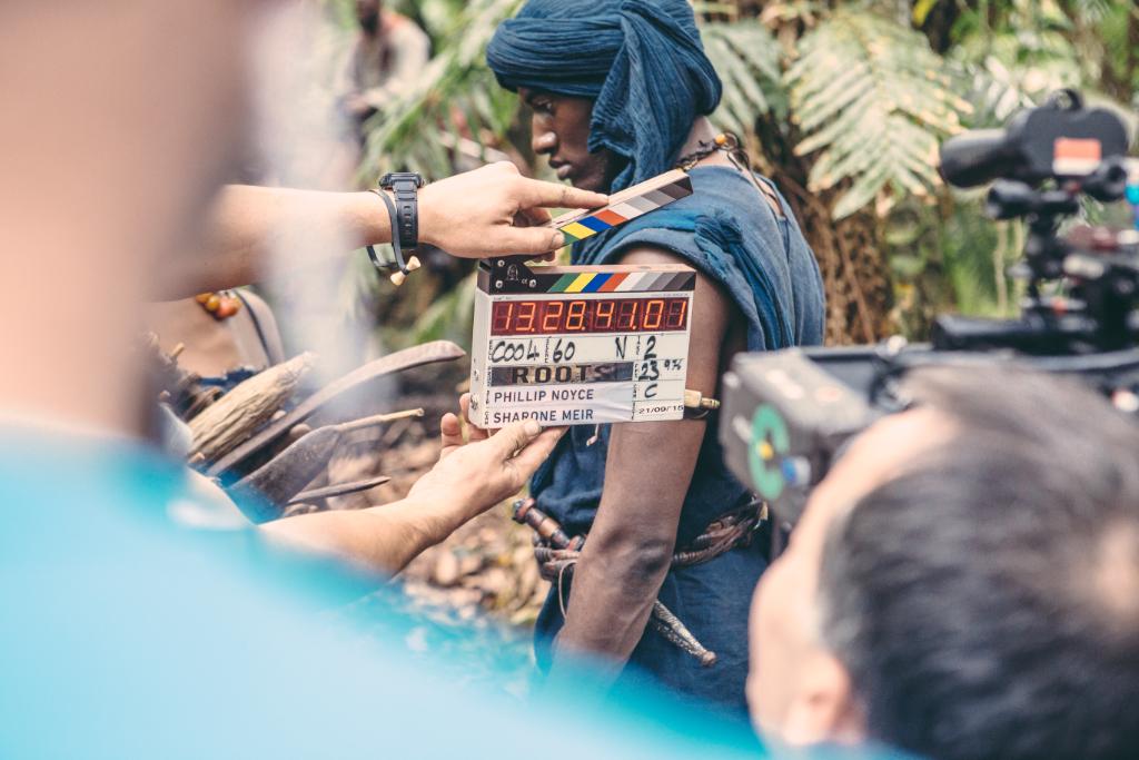 RootsSeries's tweet photo. Behind-the-scenes of #ROOTS. @JustCallMeKirby https://t.co/0W6Pll2kdU