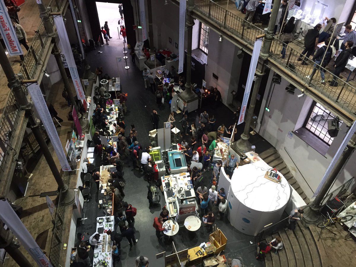 shroombab's tweet photo. #makerfaire #MFV16 is over. It was awesome! https://t.co/0dUWQrVGMb