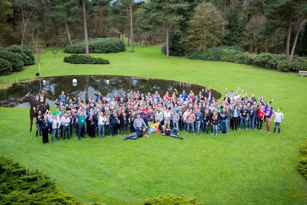 Het paard van <a href="/Woudschoten/">Woudschoten Hotel & Conferentiecentrum Zeist</a> is dit weekend op stap geweest! #jd16nl <a href="/joomladagen/">JoomlaDagen Nederland</a>