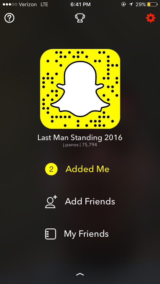 Add us on snapchat up for to date action on Last Man Standing 2016