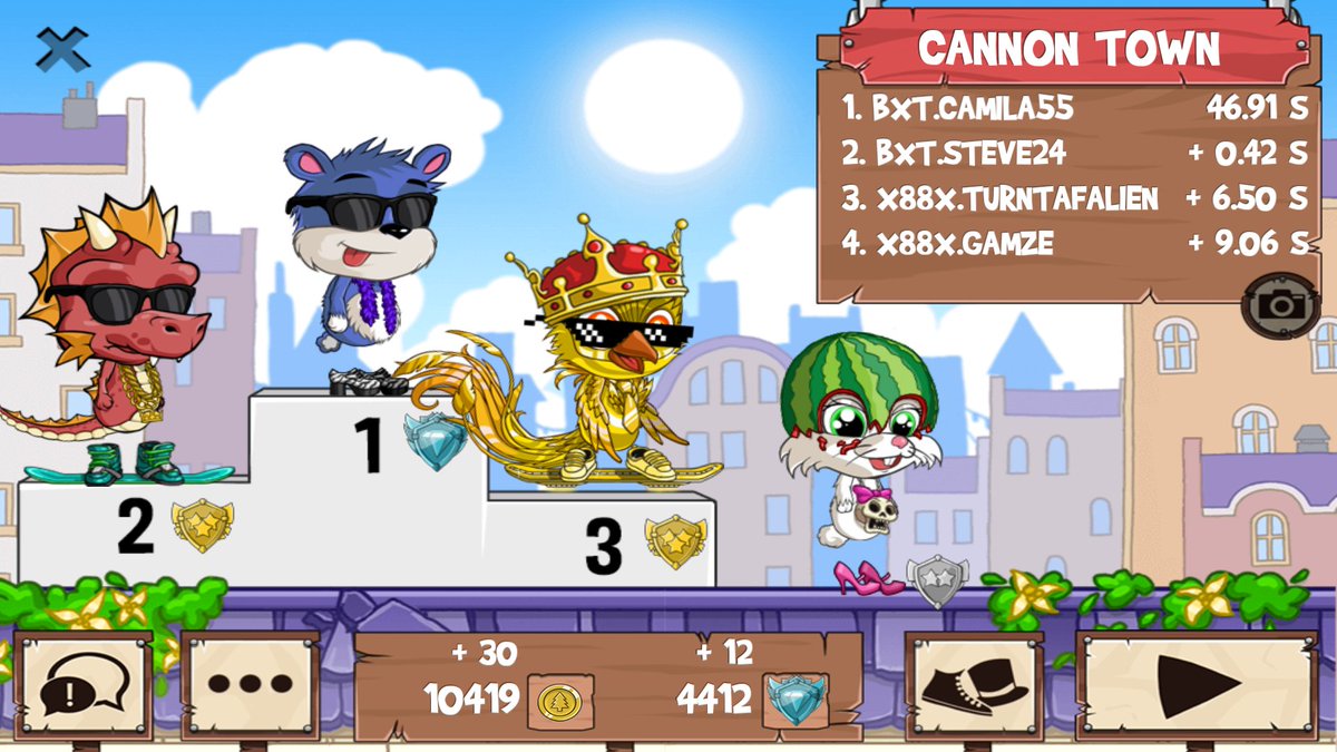 Camila19923's tweet photo. Get on my level, son! #funrun2 #Steve24 #TurntAFAlien #Gamze take that x88!!! https://t.co/S7rjw1VXcn