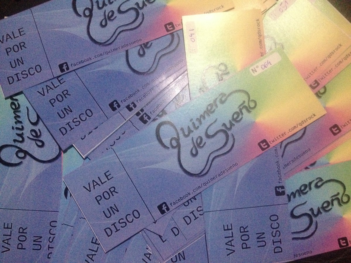 qdsrock's tweet photo. Ya empezamos con la preventa de nuestro segundo disco!
Pueden pedirlo por acá o a cualquier miembro de la banda https://t.co/iPL0sjUONY