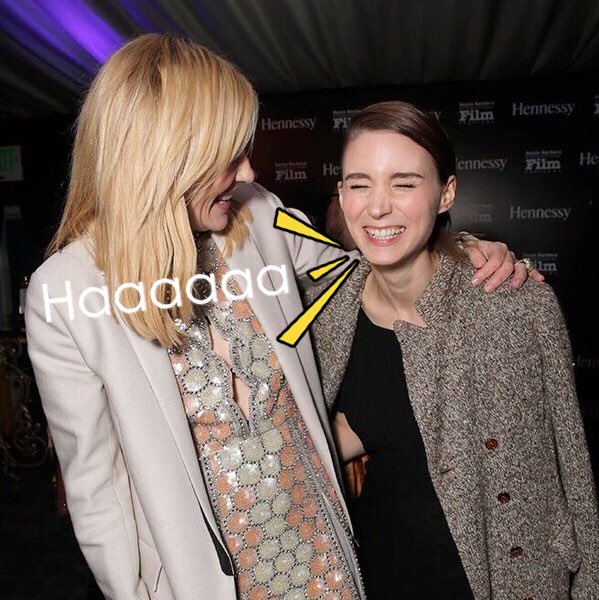 codea7904's tweet image. 🎉HBD Roo, thx for being my new type #emoji. XoXo #RooneyMara @katemara