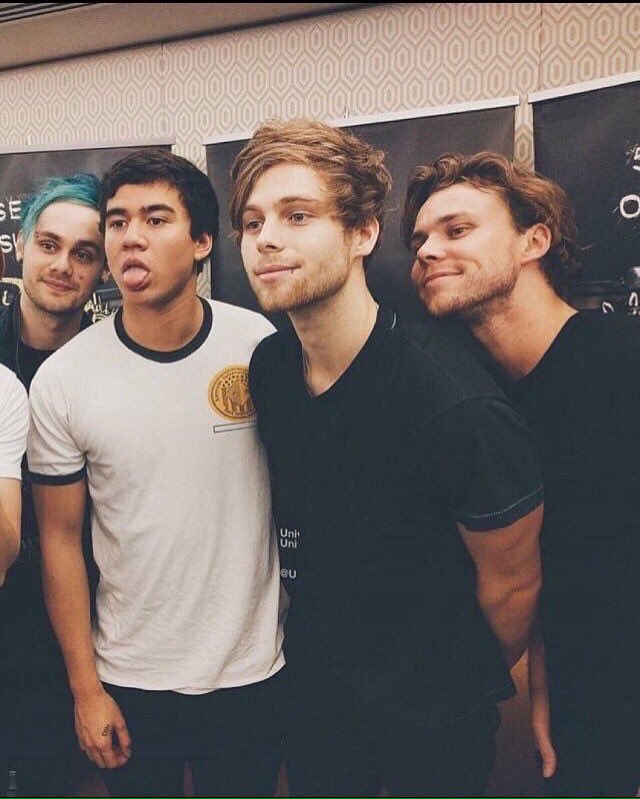 Started over. We're 5 Seconds of summer and I have nothing better to say. Rt for us