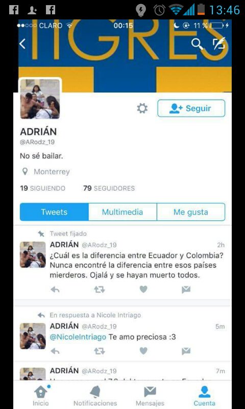 braulio230's tweet photo. @MashiRafael señor presidente vea lo q este señor expresa de nuestro pais https://t.co/zFjFid2Ue5