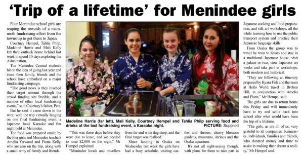 MCSinJapan's tweet photo. Article from the Barrier Daily Truth https://t.co/j1sDTe7n15 https://t.co/y5V7omLrHZ