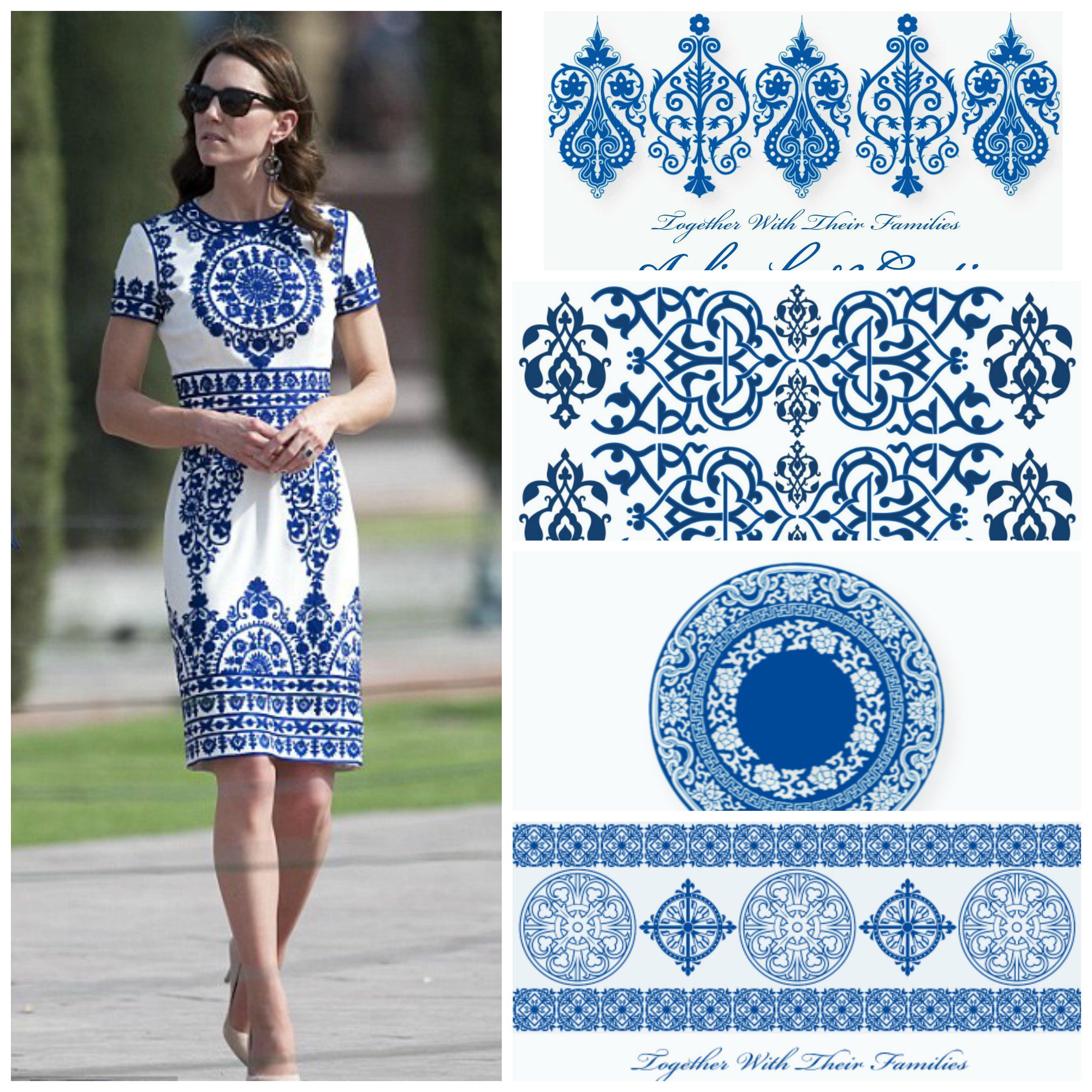 Ananya Cards on X Looking at Kate Middleton s Naeem Khan dress at the Taj Mahal makes us think of our invitation designs stationery https t 43mGMX1dAD X