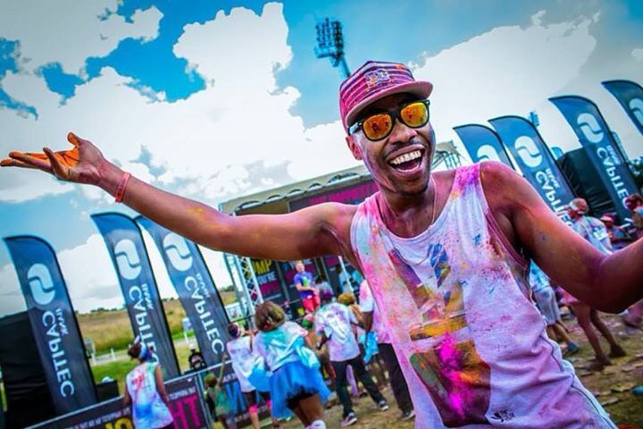 Sprkz_SA's tweet image. One last look at my colorful day today #TheColorRun #UjSoweto #SowetoColorRun Photographer: #Mmuso