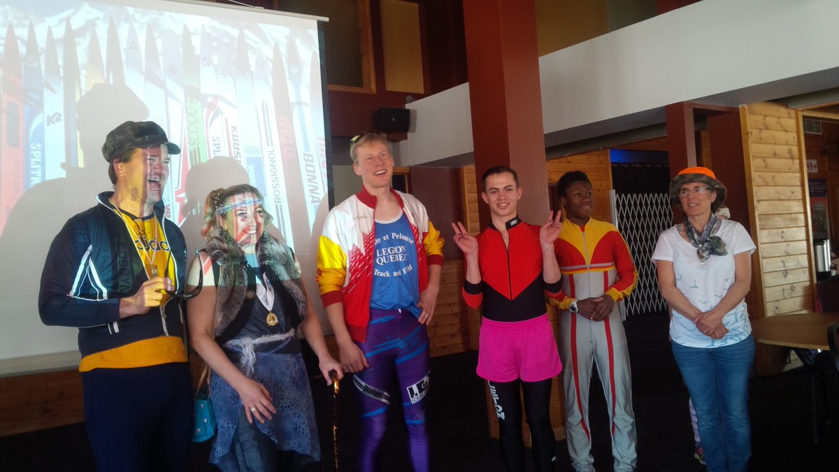 Paul Place (@ppaullyman) on Twitter photo Finalists in the Throwback Active Wear contest <a href="/ChelseaNordiqXC/">Chelsea Nordiq Race</a> end of season awards party Finalists in the Throwback Active Wear contest <a href="/ChelseaNordiqXC/">Chelsea Nordiq Race</a> end of season awards party