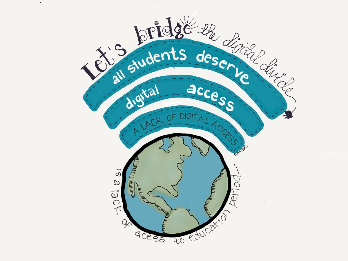 techsavvysupt's tweet image. Let&apos;s bridge the digital divide for our students!  #techdoodle #futureready