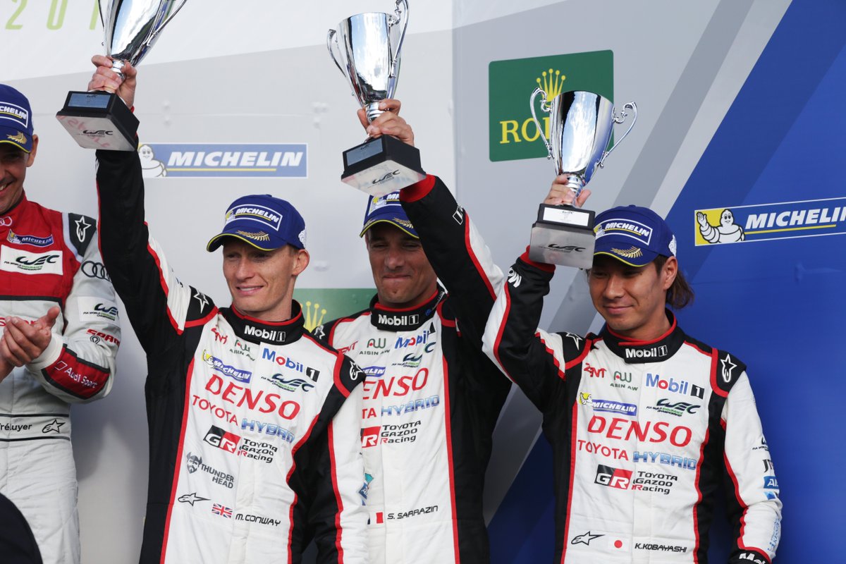 ToyotaRacingWEC's tweet photo. Read our team report on an action-packed #6hSilverstone which delivered another podium: https://t.co/oBDtcglxBv https://t.co/EBGJwQNvH3