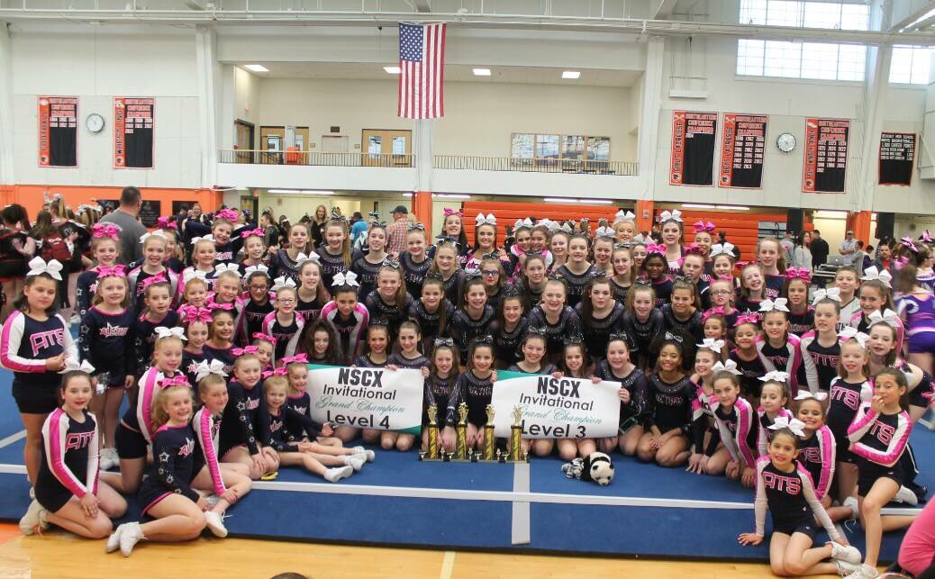 SensationzCheer's tweet photo. Another great day for the gym at Beverly HS thank you @NSCXallstars for a great comp #allthat2016 https://t.co/ySTp8dcDLp