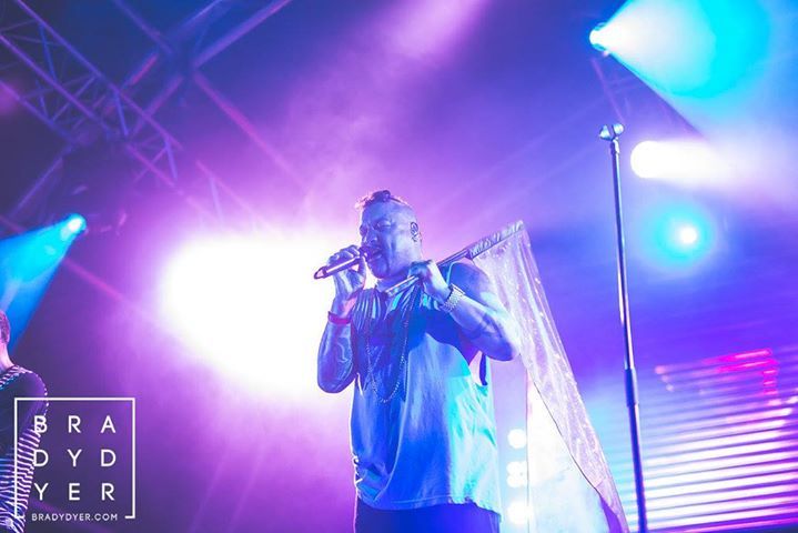 P Diggs from Shapeshifter on the Jim Beam Dub &amp; Roots stage Homegrown #HG16