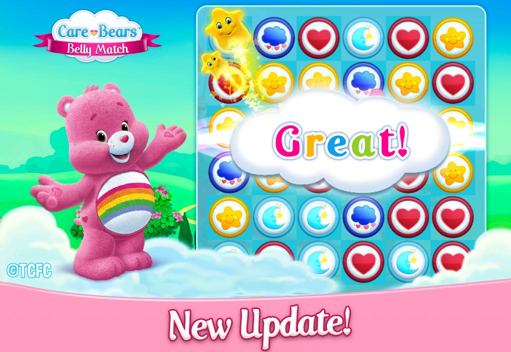 carebears's tweet photo. How many levels & stickers can u get in #CareBears #BellyMatch! Avail @GooglePlay, @AppStore & @Amazon.com! https://t.co/rTST6e2wJE