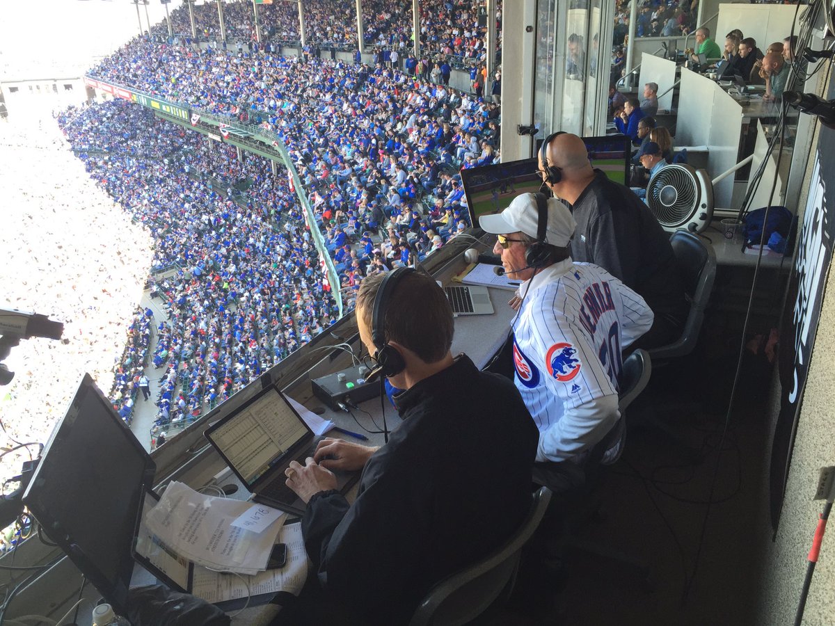 Cubs's tweet photo. #Cubs still within a run as they bat in the 8th. Let's try this again: #LetsGetSomeRuns! https://t.co/bez1XLr7yB