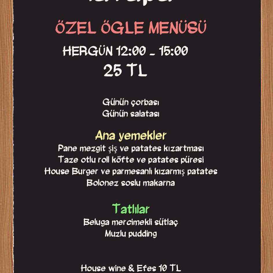 Bu hafta!!!12:00/15:00 arasi...