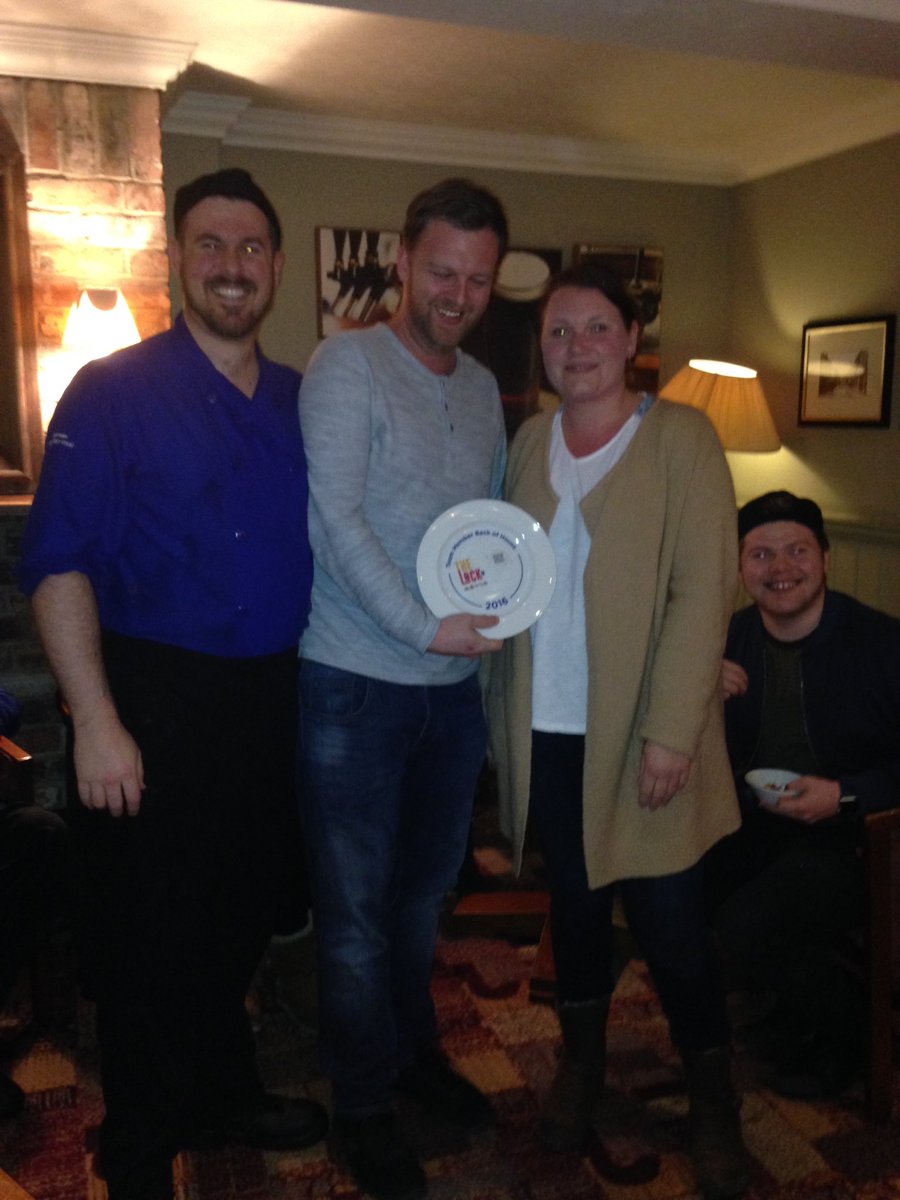 #sugm #lockin @brewersfayre <a href="/brewerseast/">BF East</a> our back of house  award goes to Adam corder !!! Xxx