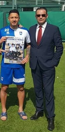 frances74677188's tweet photo. Insieme Per La Disabilità Sportiva 
#SiAmoCuoreNazionaleAbruzzo 
#PescaraCalcio 
#GianlucaLapadula https://t.co/1v6BpE9xdo
