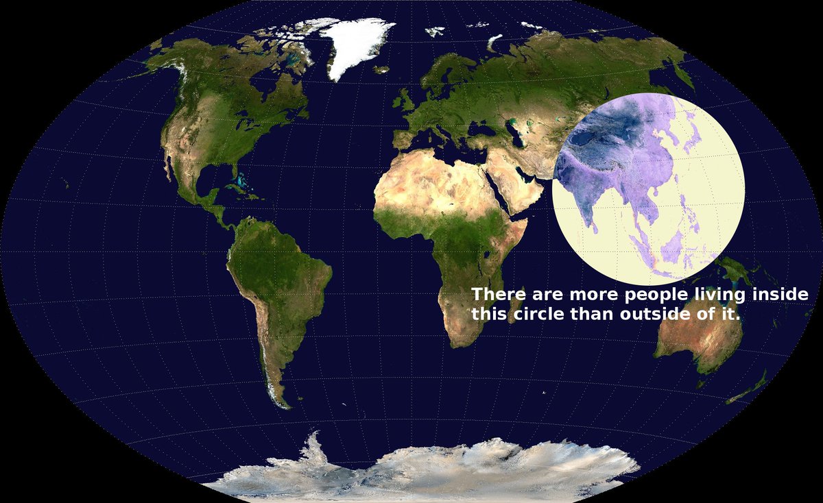 Magnificent_Map's tweet image. World Population.