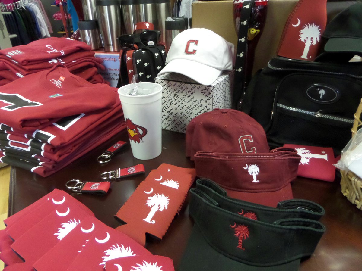SCShops1314's tweet photo. You know you are in the SCShop when you see the SC logo on everything. Stop in tomorrow. #SCShop https://t.co/z6ZYq495FL