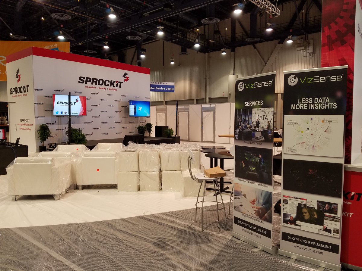 VizSense's tweet photo. Excited for @VizSense  and @SPROCKIT4Glory @NABShow ! #digitalmercs https://t.co/rReplL0Bhk