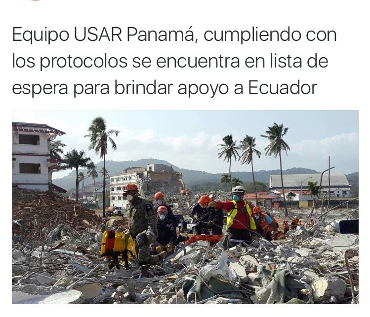 CentauroOscuro's tweet photo. Gracias a los países hermanos que se hacen presente con sus ayudas #EcuadorListoYSolidario https://t.co/8ScocblGgW