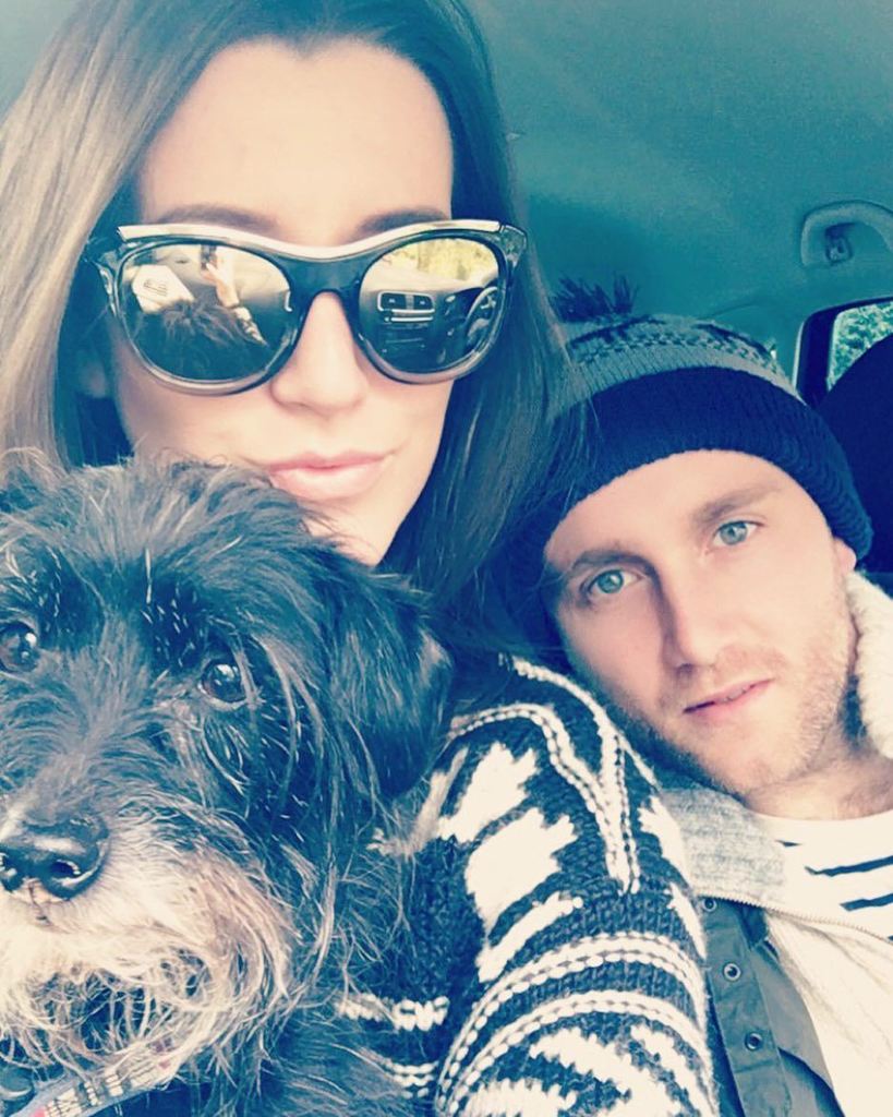 Janemoffat's tweet photo. Shooting our m&amp;s campaign 😏👫🐶❤️ #alwaysmodeling https://t.co/U2Mhk4F2c6 https://t.co/yAxnJ1gnwf
