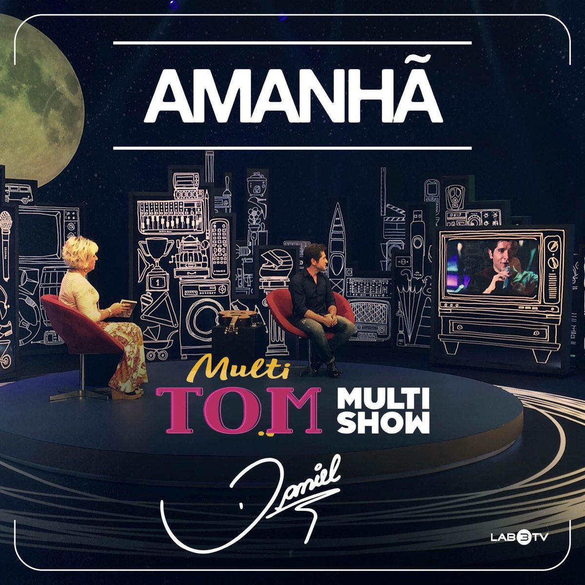 cantordaniel's tweet photo. 📺 | AMANHÃ, tem Daniel no #MultiTom. Fiquem ligados no @multishow, as 22:30h. #DanielnoMultiTom https://t.co/heiYX8mvKs