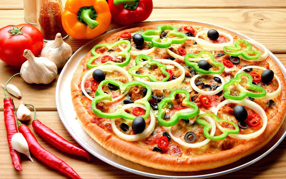 Fab_Food_'s tweet image. Pizza.