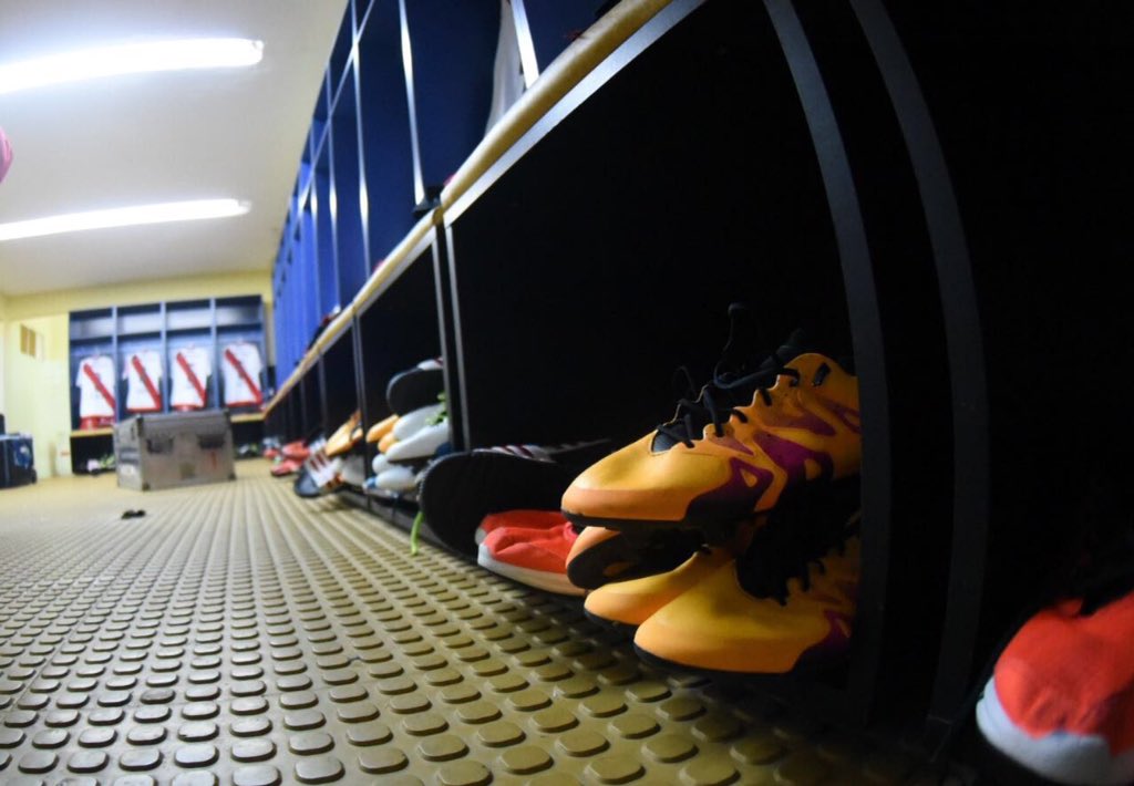 RiverPlate's tweet image. El vestuario de #River ya está listo. El Millonario juega en Bahía Blanca. #VamosMillo ⚽️