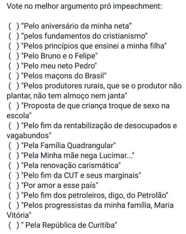 depchicoalencar's tweet image. A internet não perdoa. O governo do PT é indefensável, mas votar sim pelo impeachment é, no mínimo, piada.