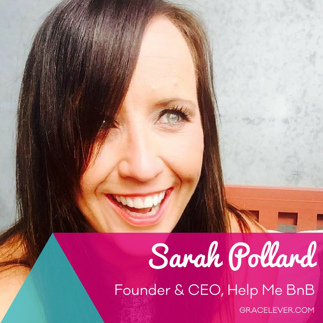 GraceLeverBiz's tweet photo. FFEOTW: Sarah Pollard, Help Me Bnb! https://t.co/AOzDib1VDc
#fearlessfemaleentrepreneur #gracelever #DoingAcademy https://t.co/7oBcsdZo7y