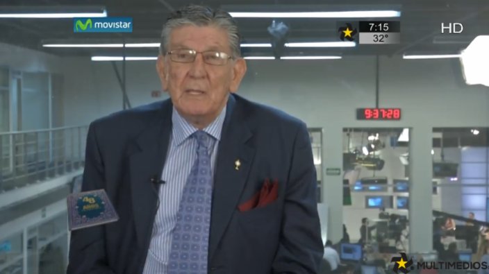 nelvaldez's tweet photo. Mis respetos para este señor. Don Jaime Oyanguren. ícónica su voz en la television de #Monterrey #multimedios48 https://t.co/NL81EvTF8y