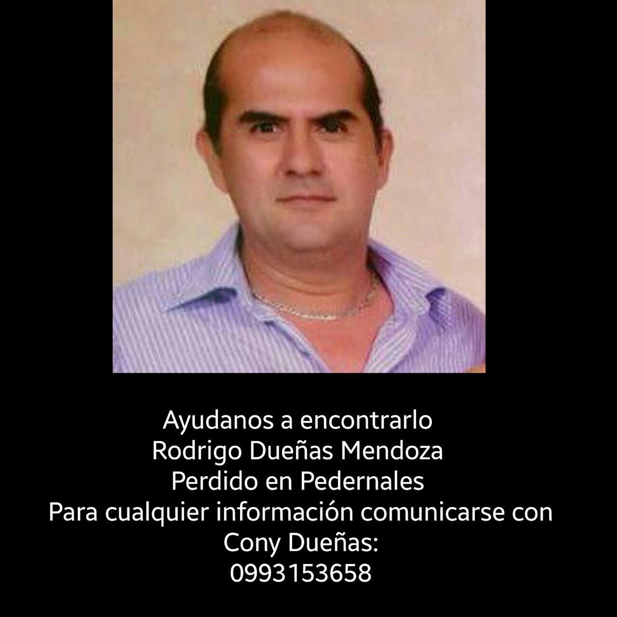 elcomerciocom's tweet photo. [ #DesaparecidosEC ] ayudemos a encontrarlo. RT @Gbermudez19 https://t.co/4CYuhgQCnW