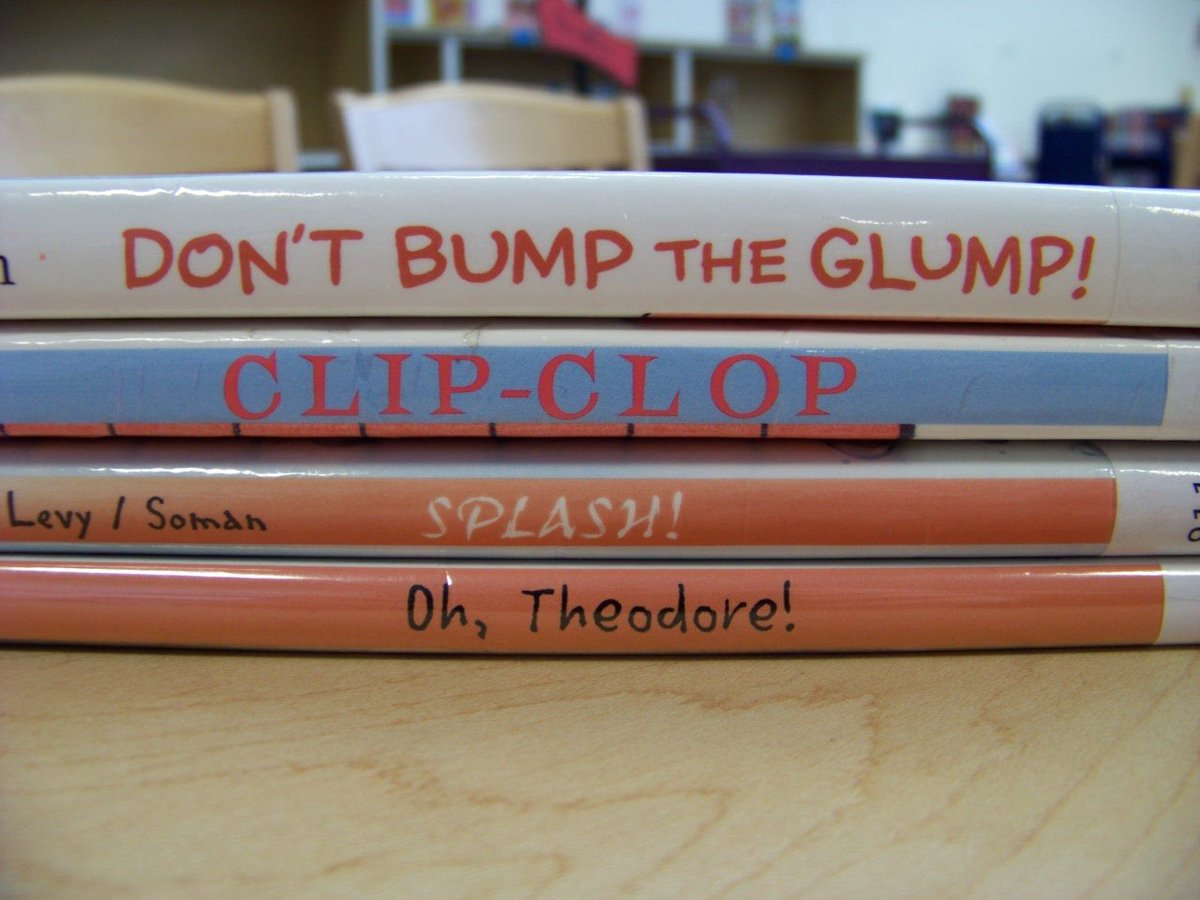 connect2jamie's tweet photo. #BookSpinePoetry in our library this week! Big fun! #gpup16 @mrs_hembree https://t.co/xdUOVhfXtR #TLKlein https://t.co/44nc7nwyIt