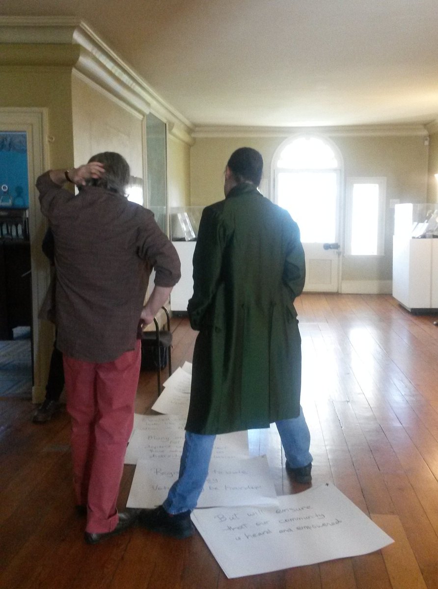 MorrisJumel's tweet photo. Honored to have hosted .@Lin_Manuel &amp; @Vegalteno today for the filming of an important voting PSA. #WeHeartHam https://t.co/9e7LuCmkqQ