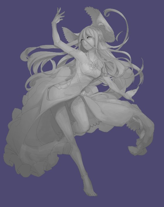I call this #wip .... sculpture process LOL #azura from #FEfates doot doot