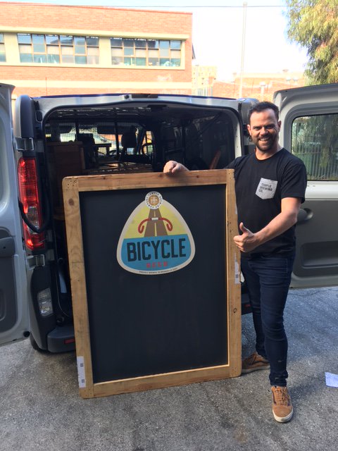 Big stickers cut to shape for our friends @templebrewing